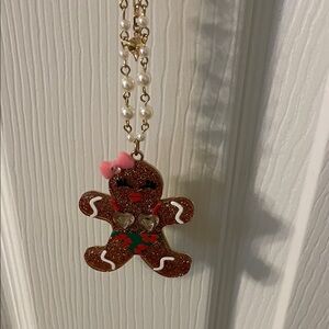 Gingerbread WoMan Pendant Necklace